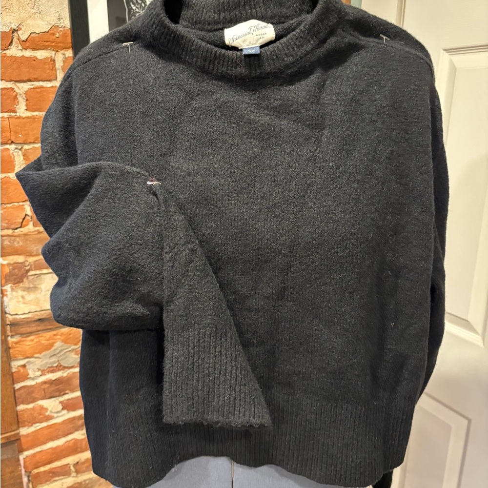 Universal Thread Charcoal Women's Turtleneck Sweater